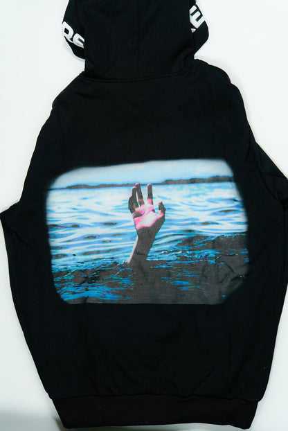 BLACK DONT LEAVE ME HANGIN HOODIE