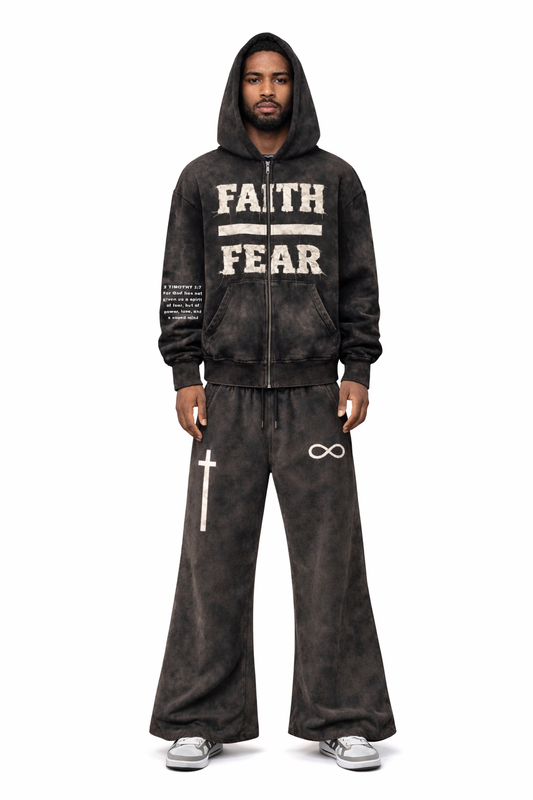 FAITH>FEAR Acid Wash Set- Preorder